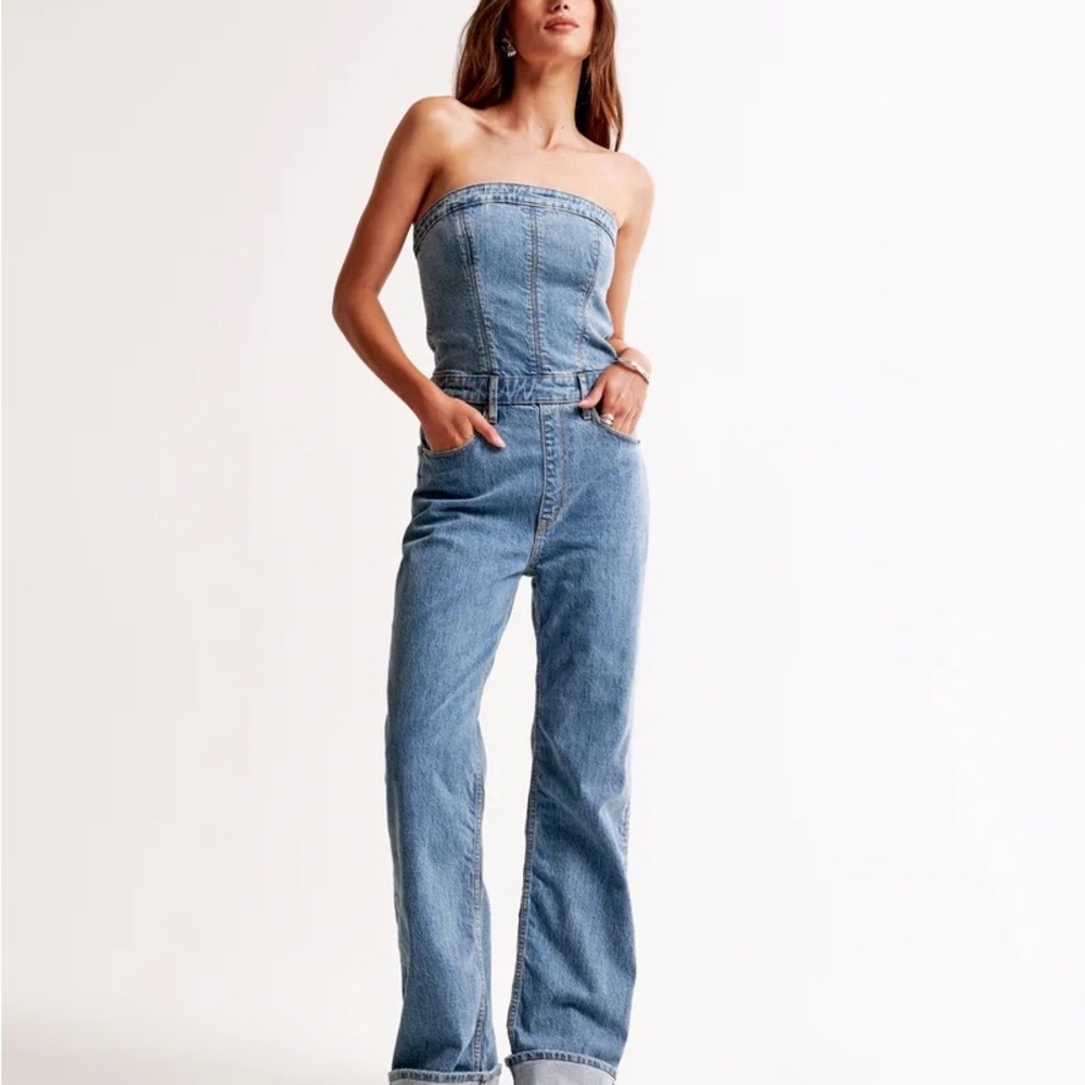 Abercrombie Denim Jumpsuit